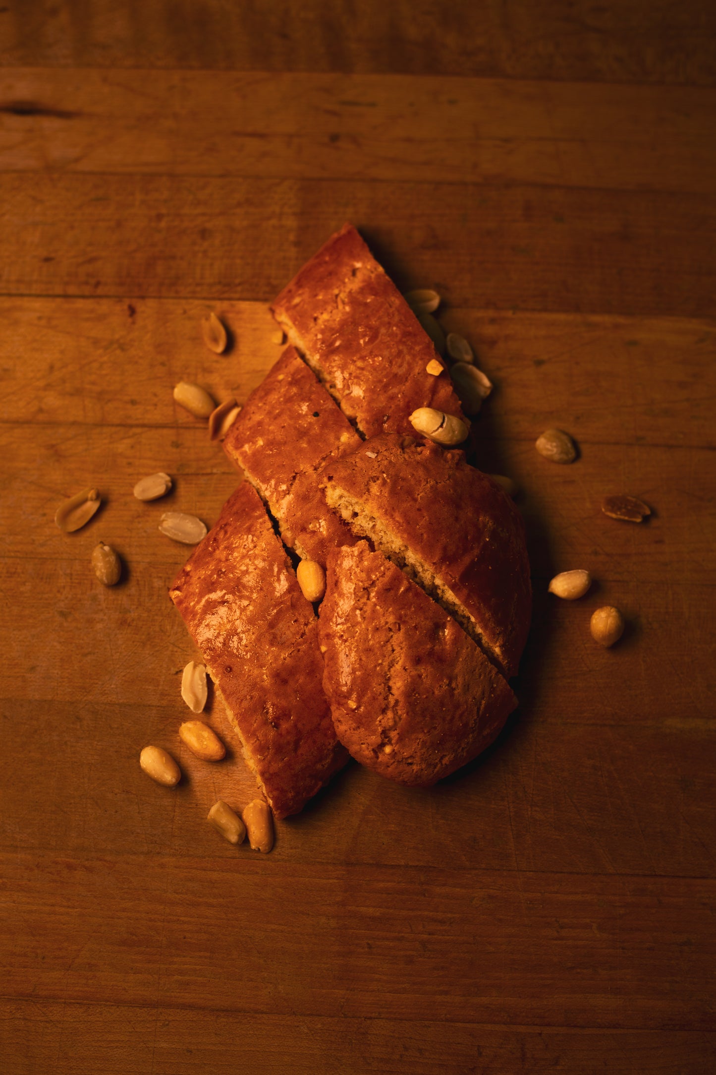 š° Jugu Cake (Peanut Brittle Cake)