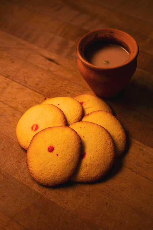 🍪 Naan Khatai (Butter Tea Biscuits)